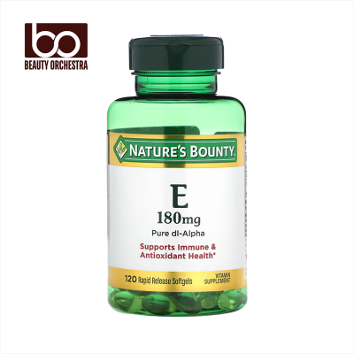 Picture of Nature's Bounty Vitamin E 180mg Pure dI-Alpha - 120 Softgels