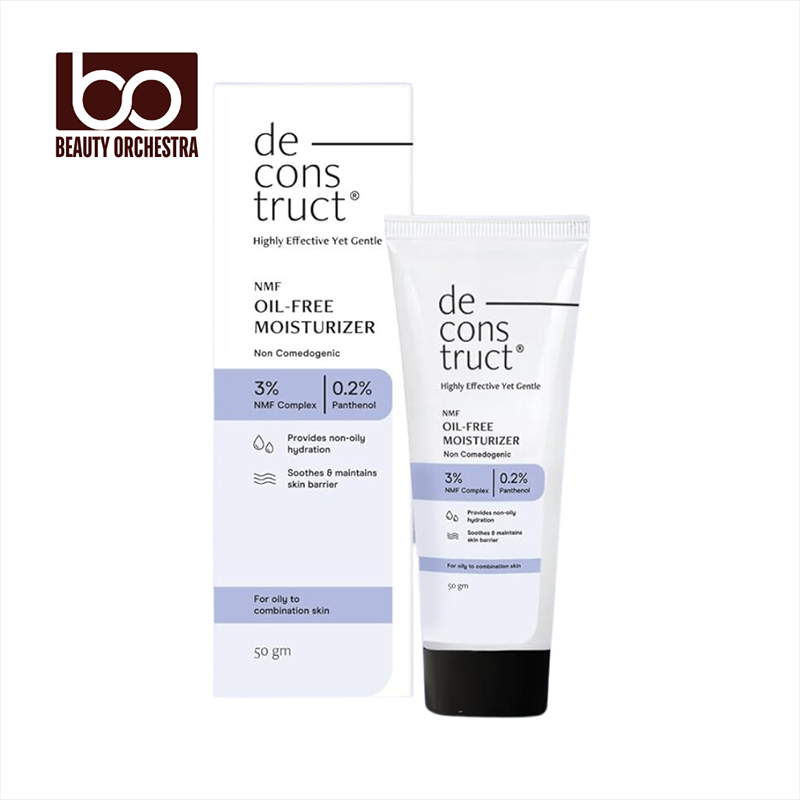 Picture of Deconstruct Oil-Free Moisturizer - 50g | Non Sticky, Lightweight, Non-Comedogenic & Fast-Absorbing | Tested for 72H Hydration | For Oily, Acne-Prone & Sensitive Skin