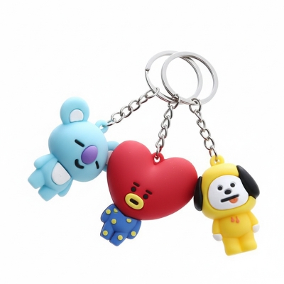 Picture of Cute Cartoon Fashion Keychains - BT21