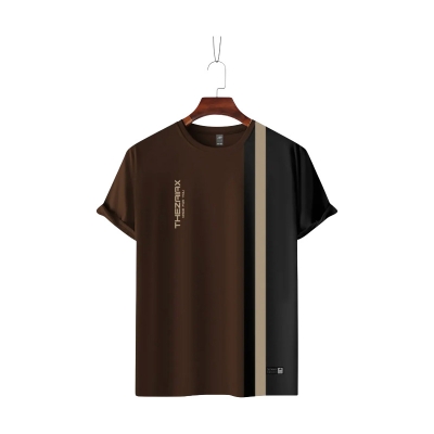 Picture of ZAIAX COFFEE BLACK COMBINATION T-SHIRT – CFBSTCB