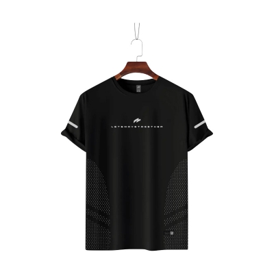 Picture of ZAIAX BLACK PRINT TSHIRT – GYTB