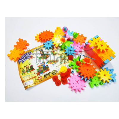 Picture of Miracle Bricks Educational DIY Kids Learning Toys 104 Pieces Brain Development Creative Intelligent Building Lego Blocks Best Gift For Children