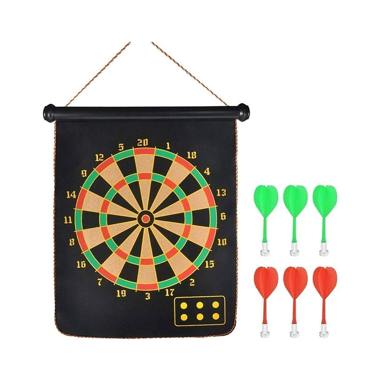 Picture of Magnetic Double Sided 17" Dartboard with 6 Pcs Magnet Dart Pins