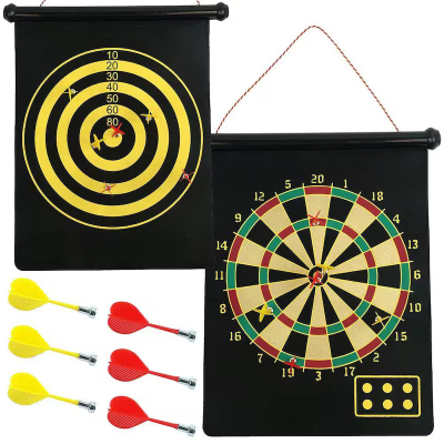 Picture of Magnetic Double Sided 17" Dartboard with 6 Pcs Magnet Dart Pins