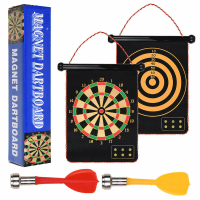 Picture of Magnetic Double Sided 12" Dartboard with 4 Pcs Magnet Dart Pins