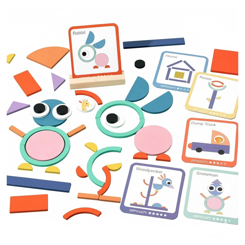 Picture of Creative Jigsaw Puzzles Wooden Board 