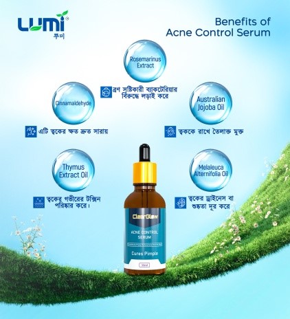 Picture of Clearglow Acne Contgrol Serum
