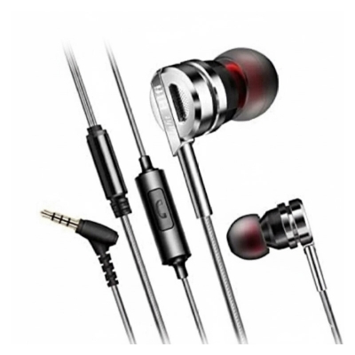 Picture of DM9 Zinc Alloy HiFi Metal In Ear Earphones - Black