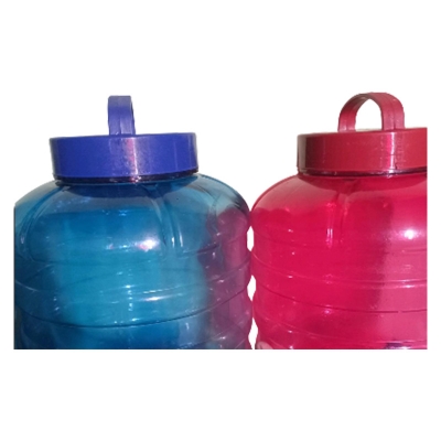 Picture of 2Pcs~Food grade water dispenser jar with tap ~Capacity: 8 liter. Color: Blue/Red