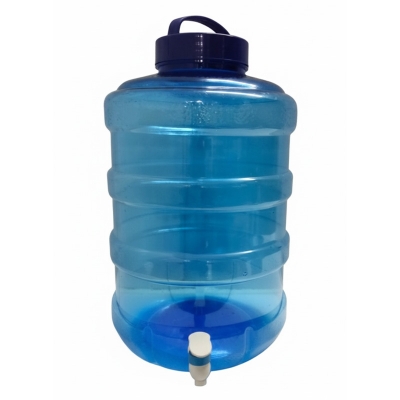 Picture of 20 Litter~Food grade water dispenser jar with tap~Capacity: 20 litter.