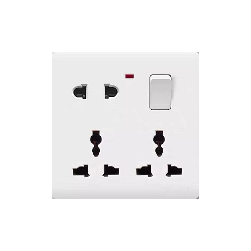 Picture of Multi Function Universal Wall Switch Socket - 8 Pin Universal Socket(1pcs)