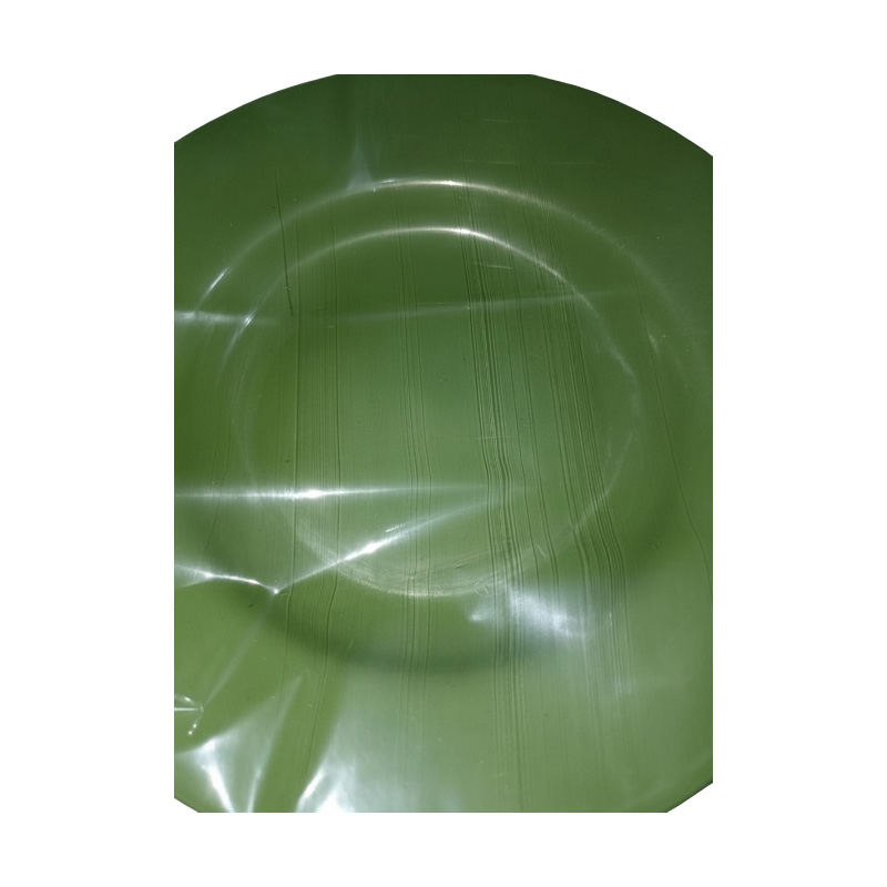 Picture of 24pcs  Reusable Plastic  Plate  Color Plate Red/Blue/Green