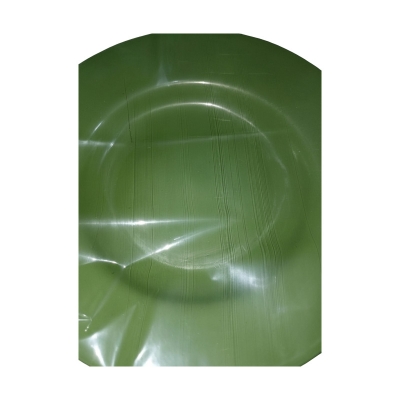 Picture of 24pcs  Reusable Plastic  Plate  Color Plate Red/Blue/Green