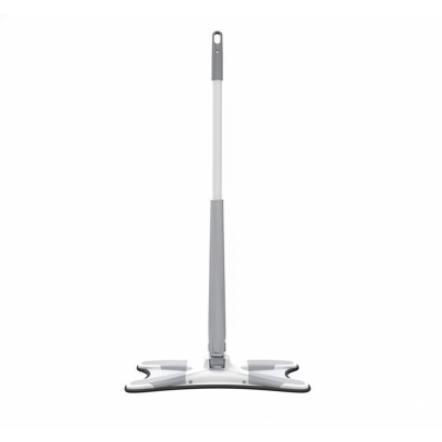 Picture of Lazy Butterfly Mop, X-Shape Microfiber Mop, Butterfly Rotating Absorbent Mop, with 2/4 Washable Mop Pads