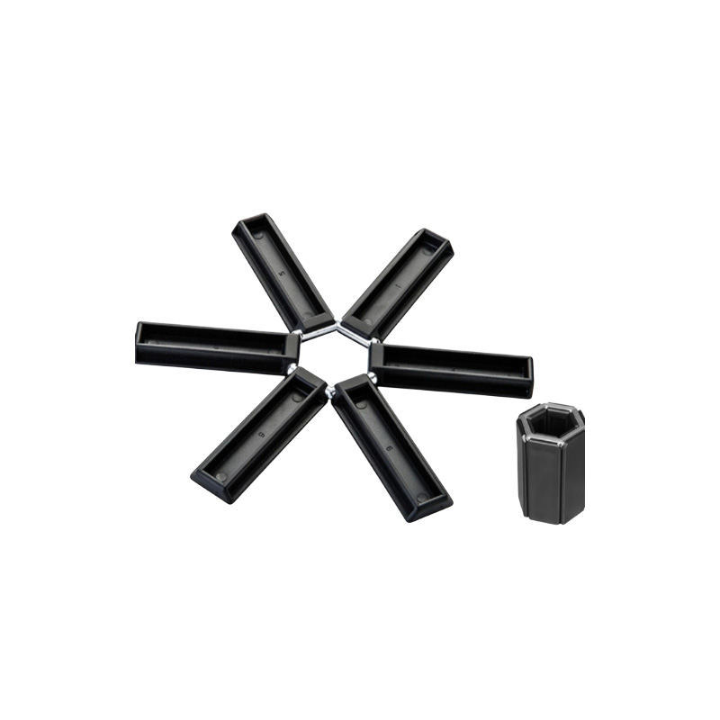 Picture of Foldable Pan Mat Heat-insulated Anti-slip Anti-scald Black Hollow Heat-insulated Portable Pan Pad Placemat Kitchen Accessories-Black