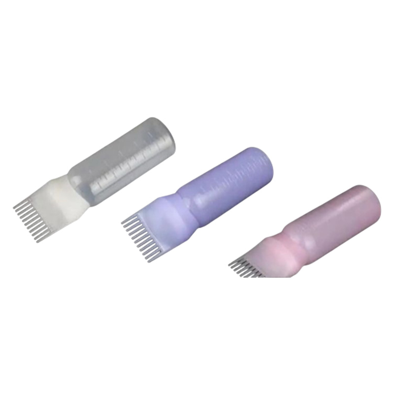 Picture of Multi-functional Hair Dyeing Treatment Oil Cream Shampoo Bottle Oil Coloring Dispensing Applicator Brush Tip Bottle