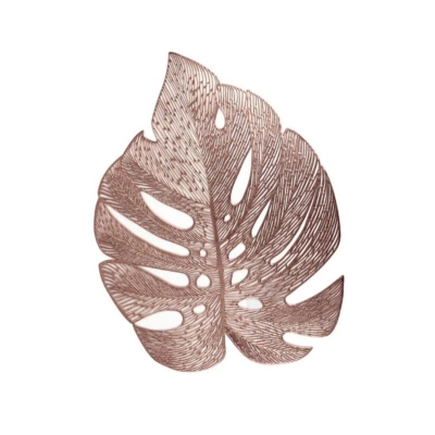 Picture of Table Mat Exquisite Simulation Turtle Back Leaf Placemats