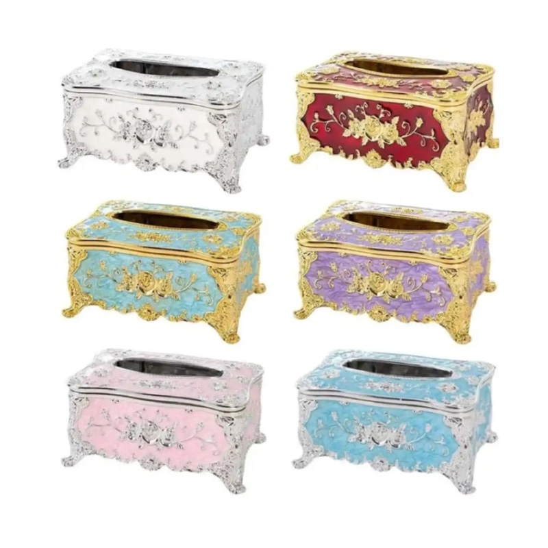 Picture of Universal Luxury European Style Acrylic Tissue Box Tissue Box - purple (Premium quality)