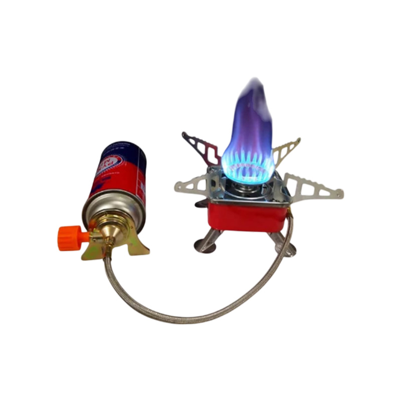 Picture of Portable mini Gas stove with Bottle , Campaign outdoor mini gas stove
