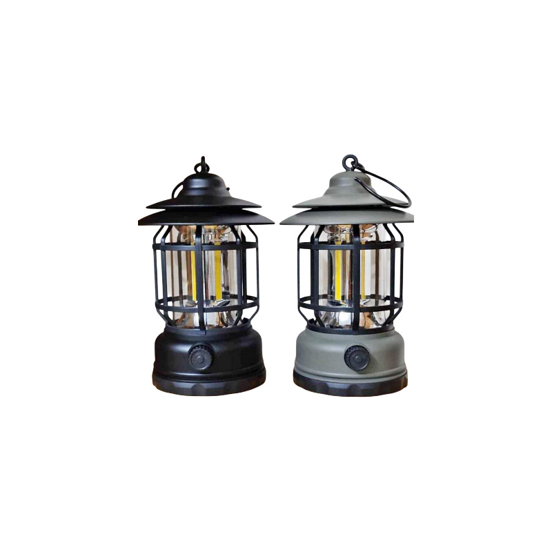 Picture of Camping Lantern, LED Lantern, Outdoor Battery Camping Lamp, Dimmable, Rechargeable, Type C, IPX4 Lantern, Battery Operated for Outdoor