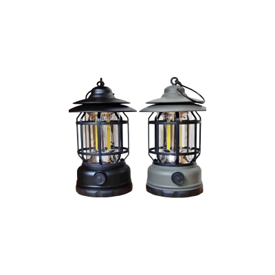 Picture of Camping Lantern, LED Lantern, Outdoor Battery Camping Lamp, Dimmable, Rechargeable, Type C, IPX4 Lantern, Battery Operated for Outdoor