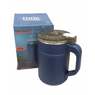 Picture of Household Small Powder Grinding Machine, Electric Mini Spice Grinder Add 5 Blades, 304 Stainless Steel Grinding Fine Powder for All Kinds of Grains, Condiments, Coffee Beans