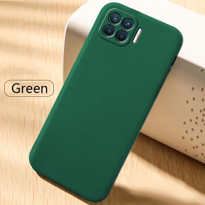 Picture of For OPPO F17 / OPPO A73 Casing Official Style Liquid Silicone Cover Soft Case - Phone Back Cover