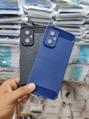 Picture of Walton orbit y21 Back Cover Soft Silicon With Carbon Fiber Design Luxury Premium Back Case Walton orbit y21