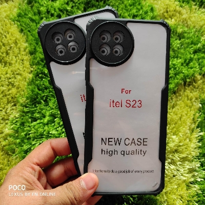 Picture of For Itel S23 Shockproof Bumper Cover S 23 itelS23 Back Part (Back Case Cover For Smartphone)