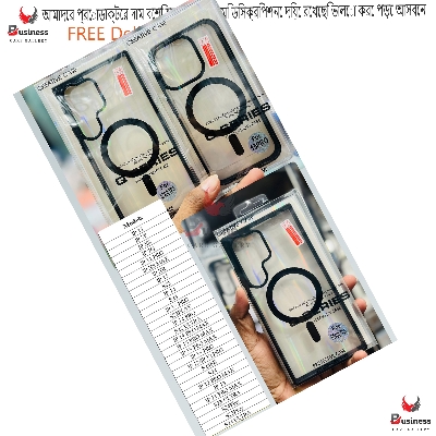 Picture of Magsafe Magnetic Clear Case for iPhone Models Shockproof Back Cover - Durable and Very Reliable - iPhone 11 Pro