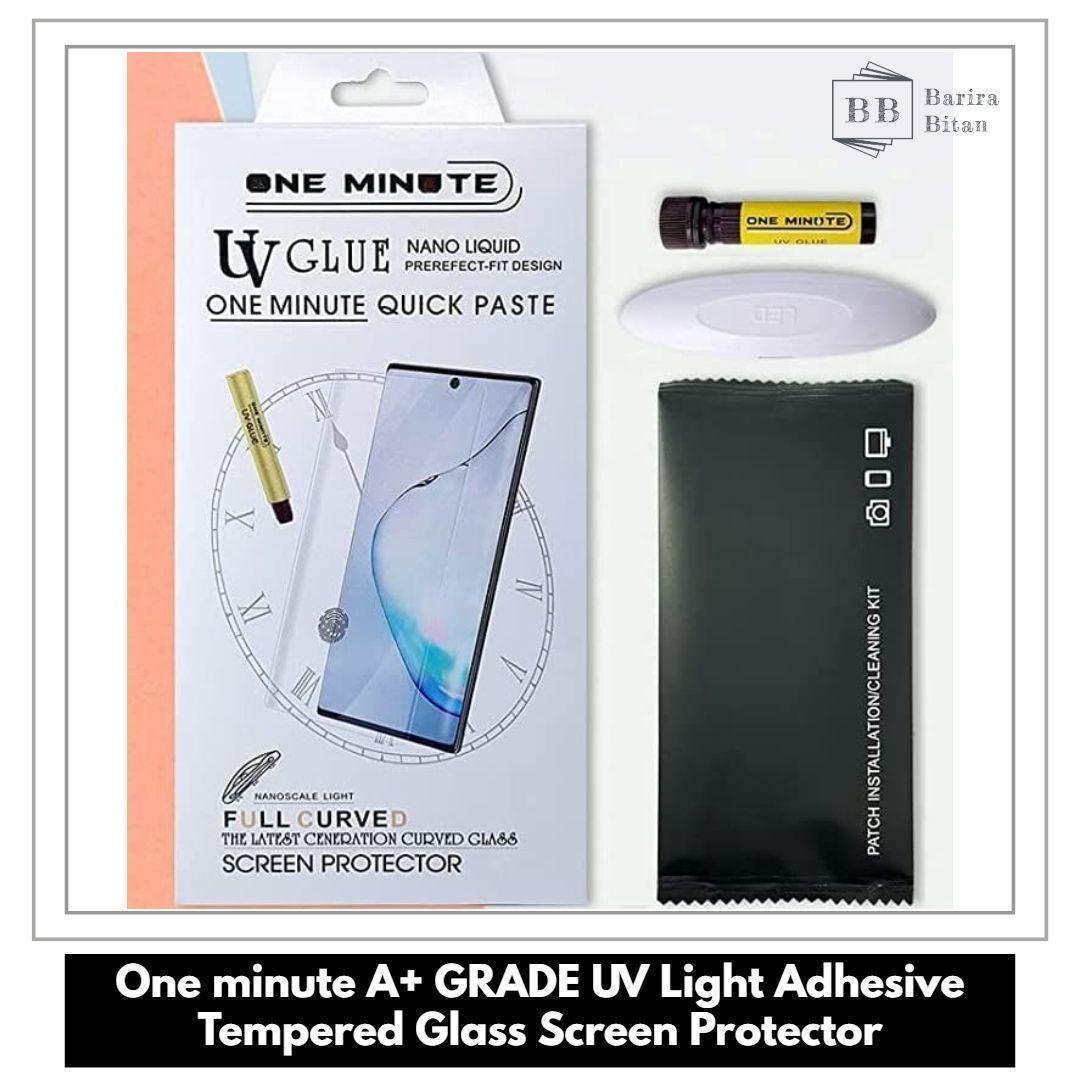 Picture of For Xiaomi Redmi Note 13 Pro Plus One minute A+ GRADE UV Light Adhesive Tempered Glass Screen Protector