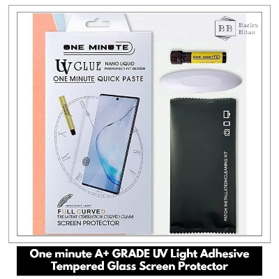 Picture of For Xiaomi Redmi Note 13 Pro Plus One minute A+ GRADE UV Light Adhesive Tempered Glass Screen Protector
