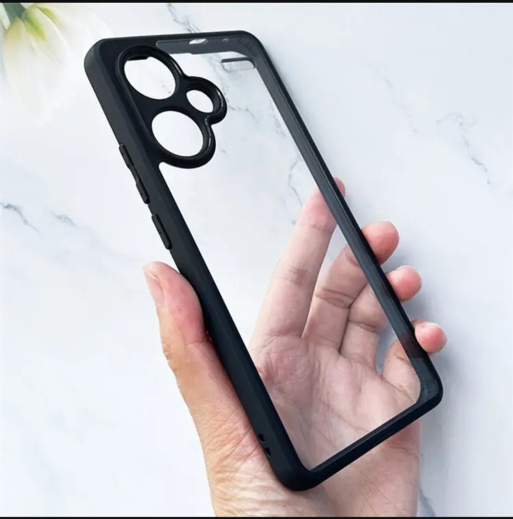 Picture of For Xiaomi Redmi Note 13 Pro Plus Case Transparent Cover Shockproof Protective Slim Cases