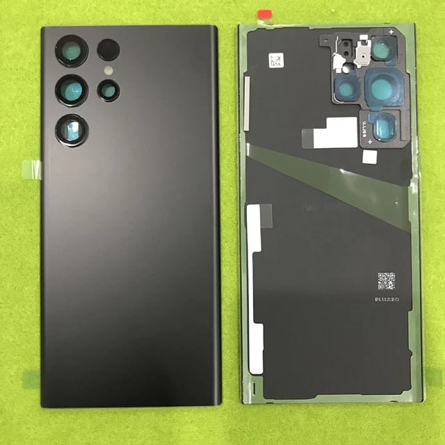Picture of New For Samsung Galaxy S23 Ultra Back Battery Cover Rear Door Housing Rear Glass Case For Samsung S23 Ultra Battery Cover