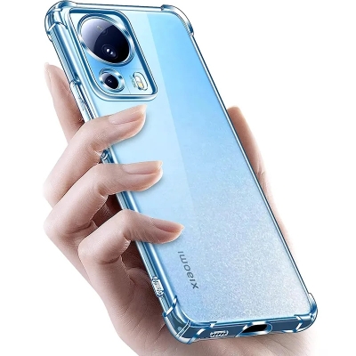 Picture of For Xiaomi 13 Lite / Xiaomi Civi 2 5G Shockproof Bumper Case with Clear Soft TPU Protective Phone Cover Anti-Scratch