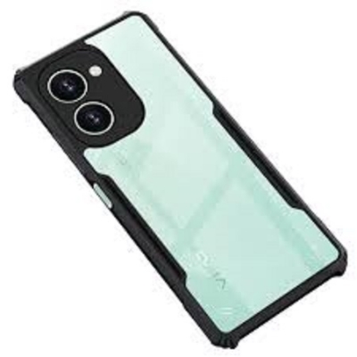 Picture of For Vivo Y18 / Y18e / Y03 (4G) Xunddu Bumper Case Reinforced Corner with Shock-Proof Transparent Full Air Protection Back Cover