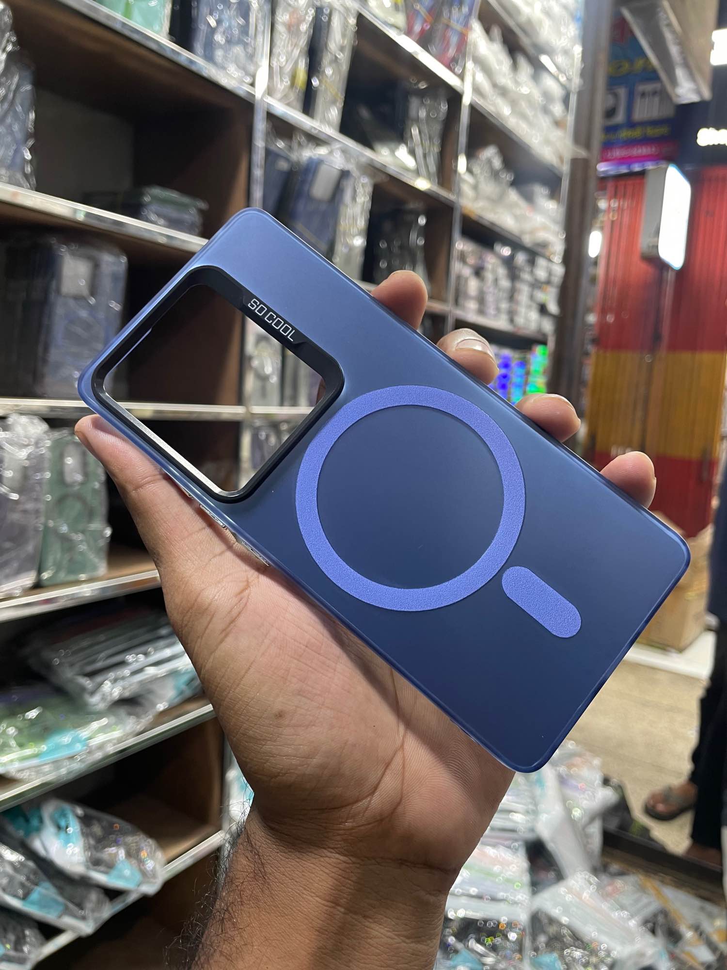 Picture of Infinix note 30 pro luxury macsafe so cool mobile backcover