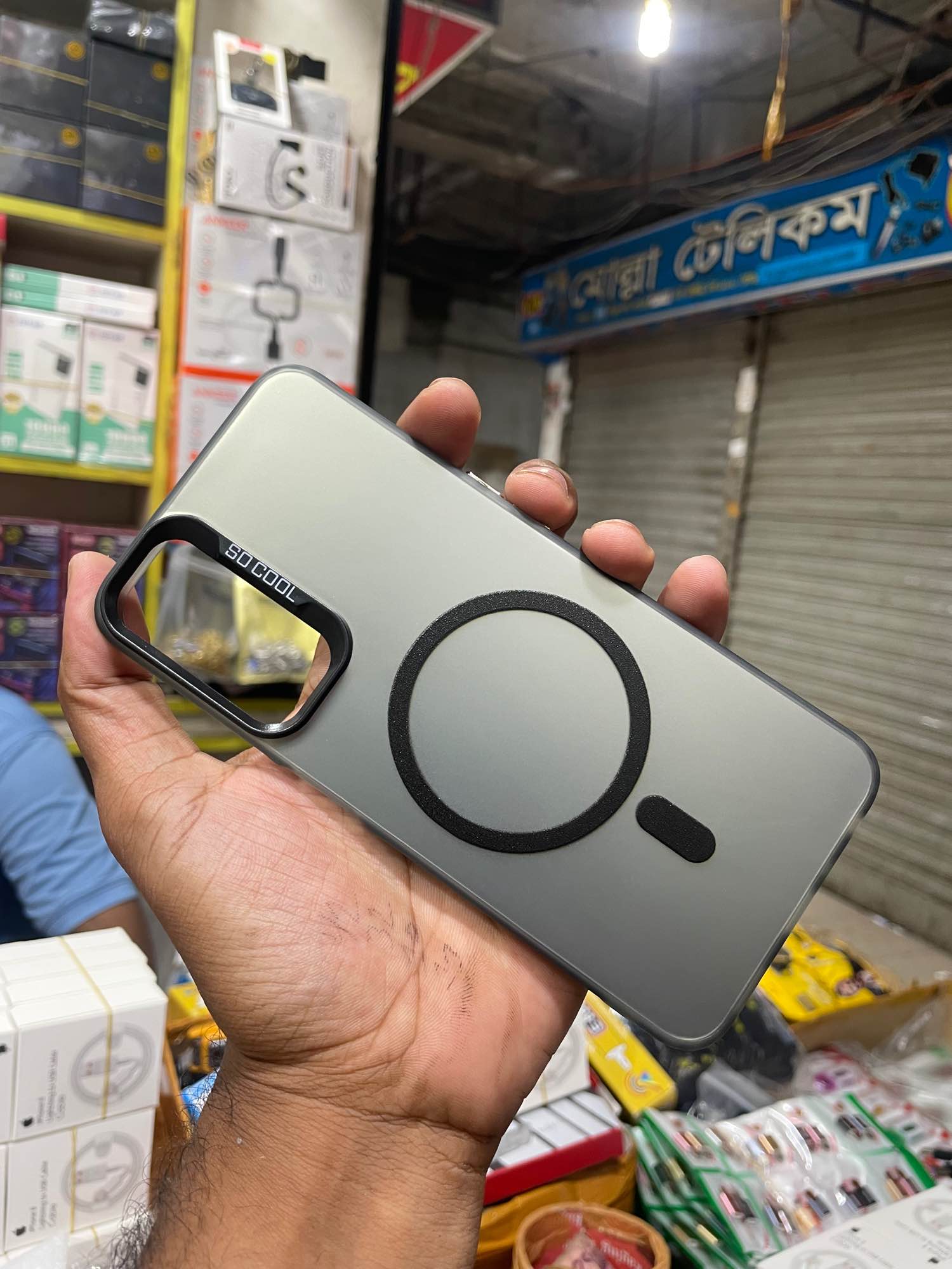Picture of Oppo A58 4g luxury macsafe so cool mobile backcover