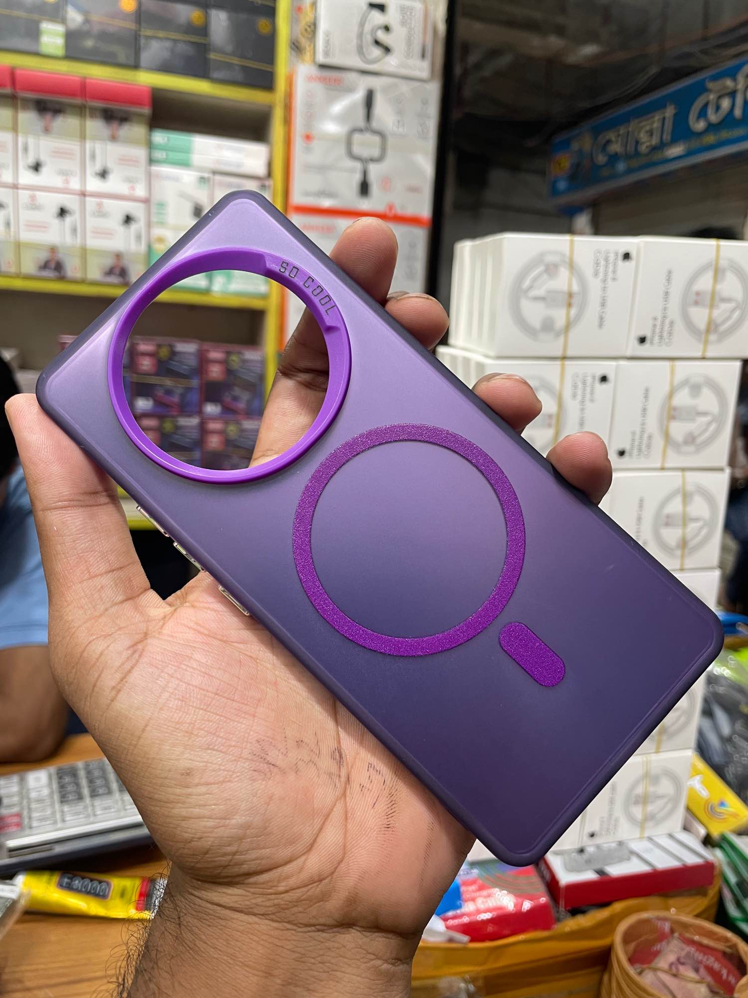 Picture of Realme narzo 60 pro luxury macsafe so cool mobile backcover