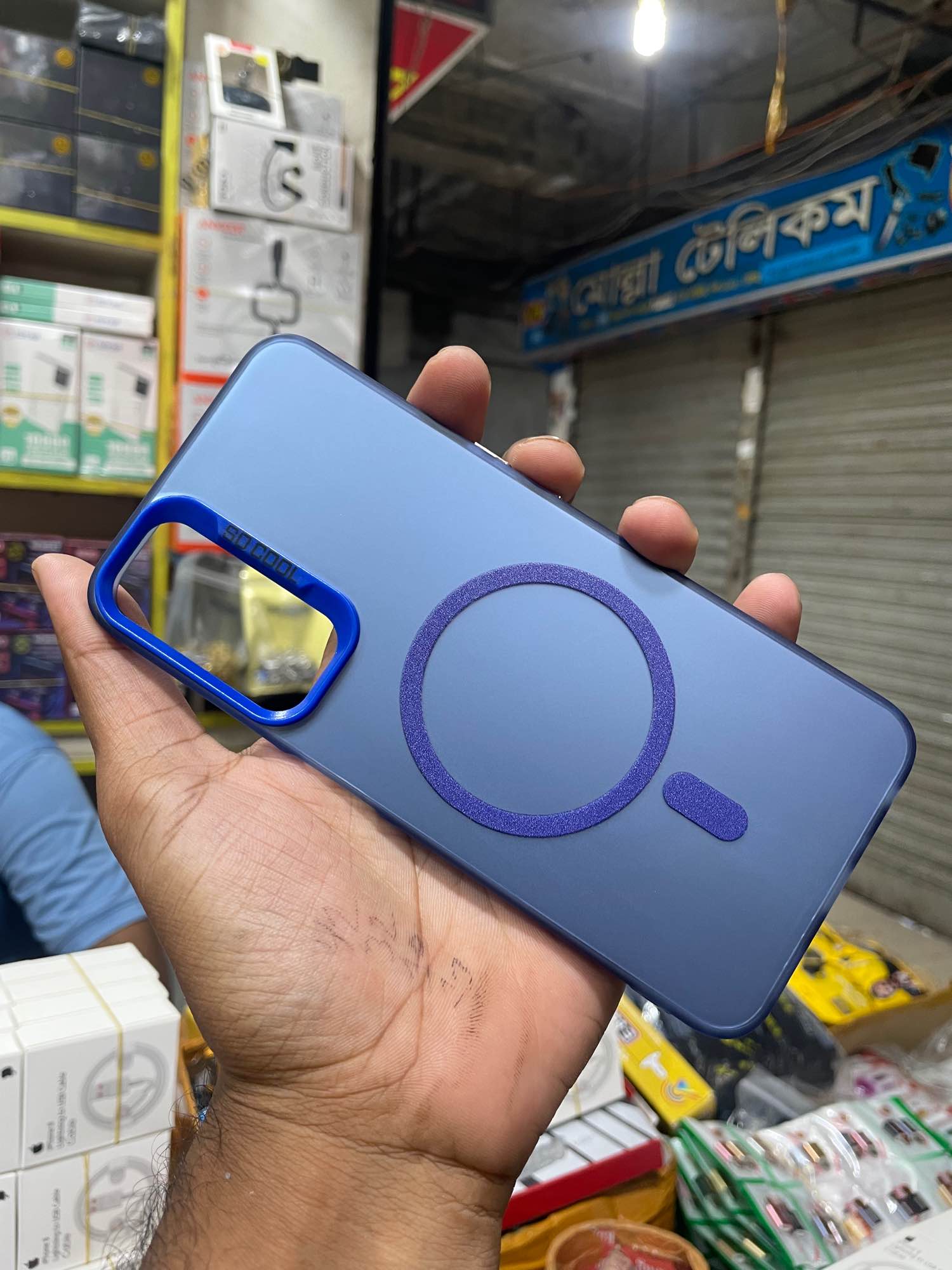 Picture of Oppo A78 4g luxury macsafe so cool mobile backcover