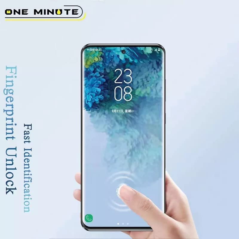 Picture of For Motorola Edge 40 One Minute UV Glass Light Adhesive Full Glue Curved Glass Screen Protector Transparent