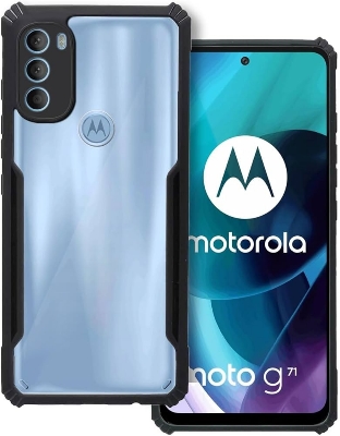 Picture of For Motorola Moto G51 5G Luxury Stylish Xunddu Case Clear Transparent Back Cover