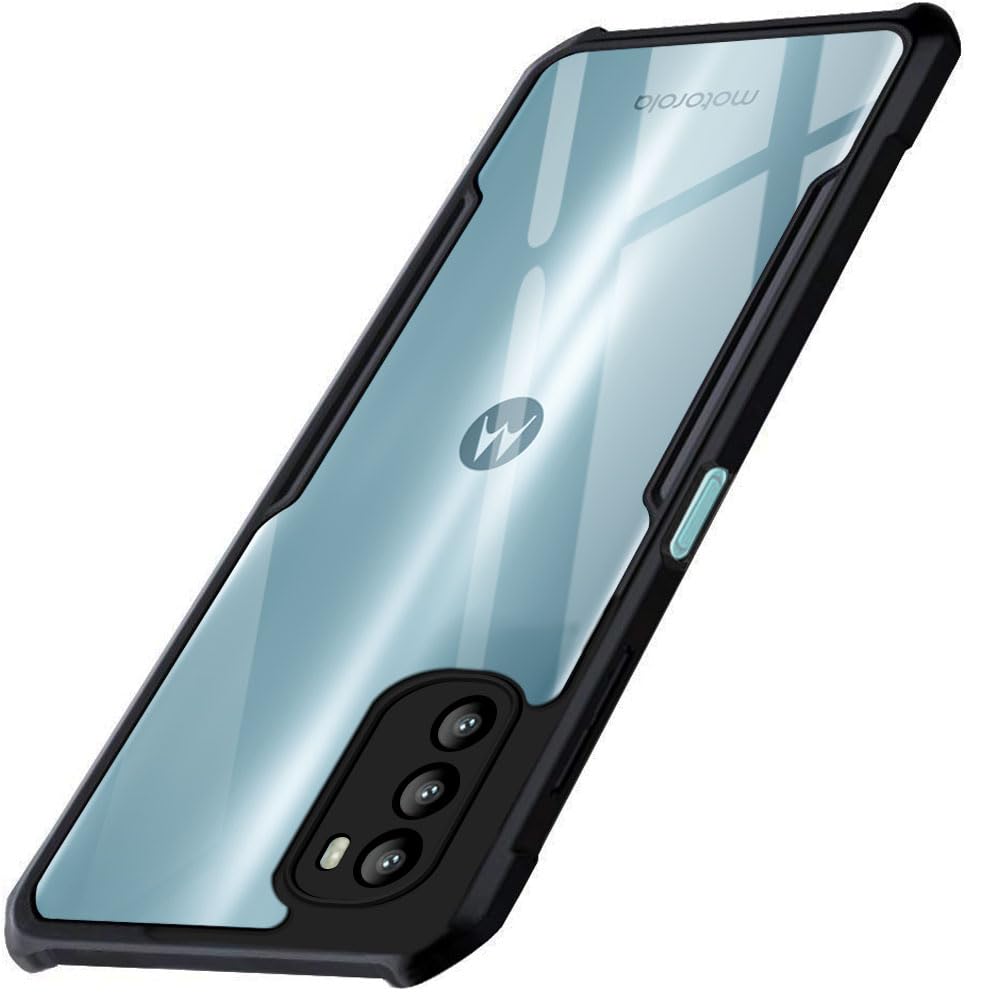 Picture of For Motorola Moto G52 / Moto G82 / Moto G62 Xundd Cases Shockproof TPU Bumper Hard Clear Acrylic Mobile Phone Case For Motorola Moto G52 / Moto G82 / Moto G62 Back Cover