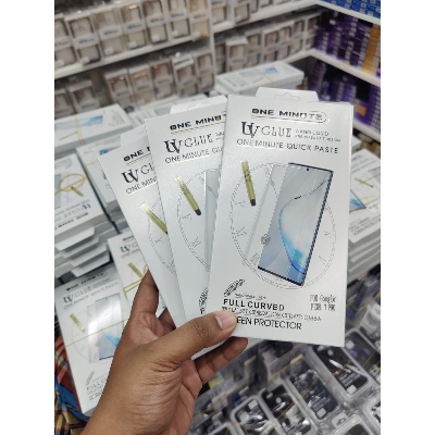 Picture of FOR GOOGLE PIXEL 7 PRO UV LIGHT ADHESIVE TEMPERED GLASS SCREEN PROTECTOR TRANSPARENT