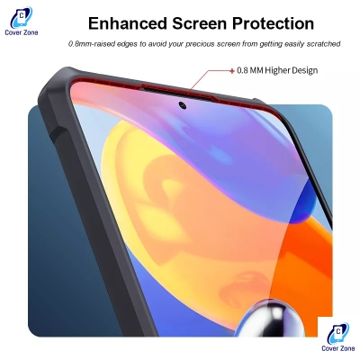 Picture of For Motorola Edge 40 Xundd Shockproof TPU Bumper Clear Acrylic Mobile Phone Case For Motorola Edge 40 Back Cover