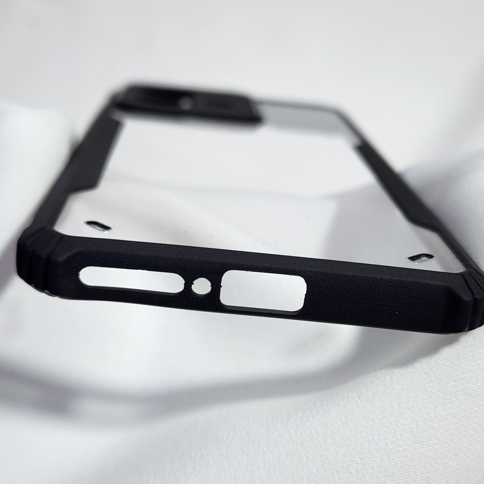 Picture of For Motorola Edge 40 Neo 5G Shockproof TPU Bumper Clear Acrylic Mobile Phone Case For Motorola Edge 40 Neo 5G Back Cover