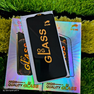 Picture of Tecno Camon 30 Screen Protector Gorila Glass Antic Smooth Touch High Quality Best Tempered Protector OG Its Me Premium Tecno Camon 30 CL6