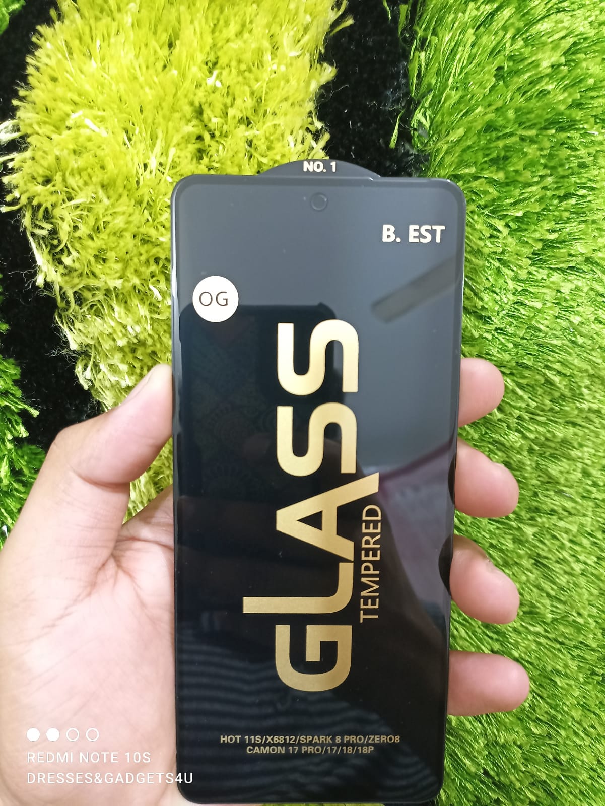 Picture of Symphony Helio 30 Gorila Glass Screen Protector OG Glass Premium Quality Symphony Helio 30 Screen Protector Tempered Glass Helio30