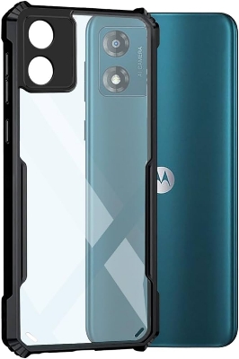 Picture of For Motorola Moto G04s Edge-Reinforced Shockproof Cushion xundd Back Clear Hybrid Transparent Hard Cover Casing