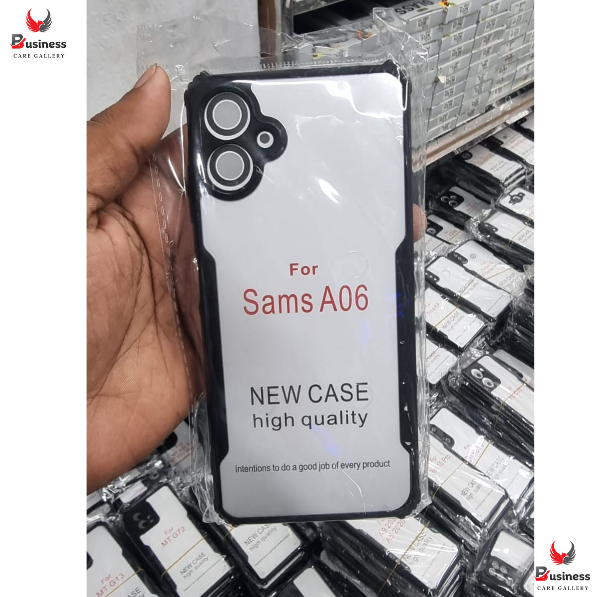 Picture of Infinix Zero 30 4G Edge-Reinforced Shockproof Cushion Back Clear Hybrid Transparent Hard Cover Casing